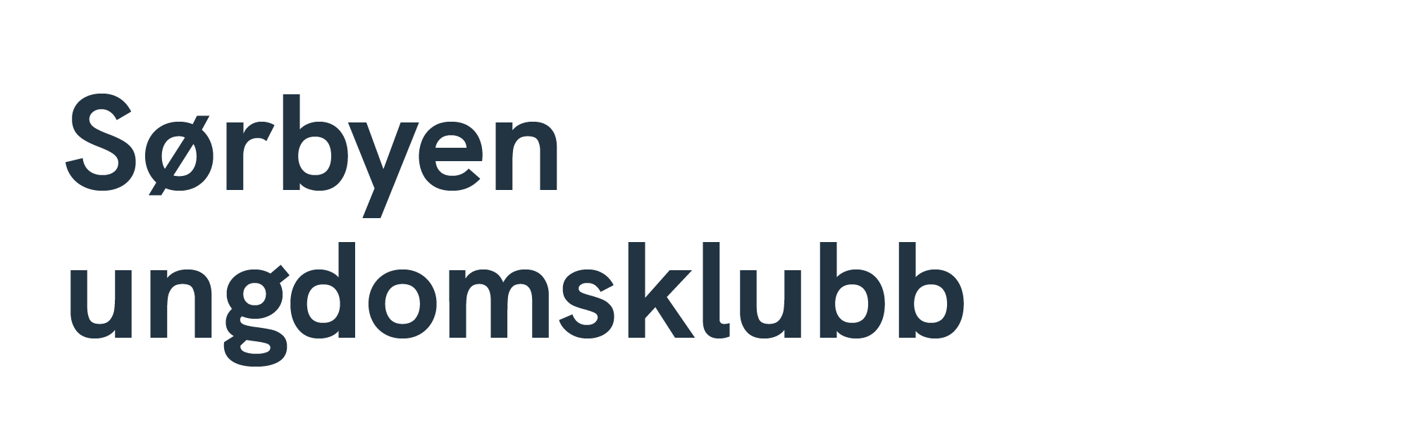Sørbyen ungdomsklubb